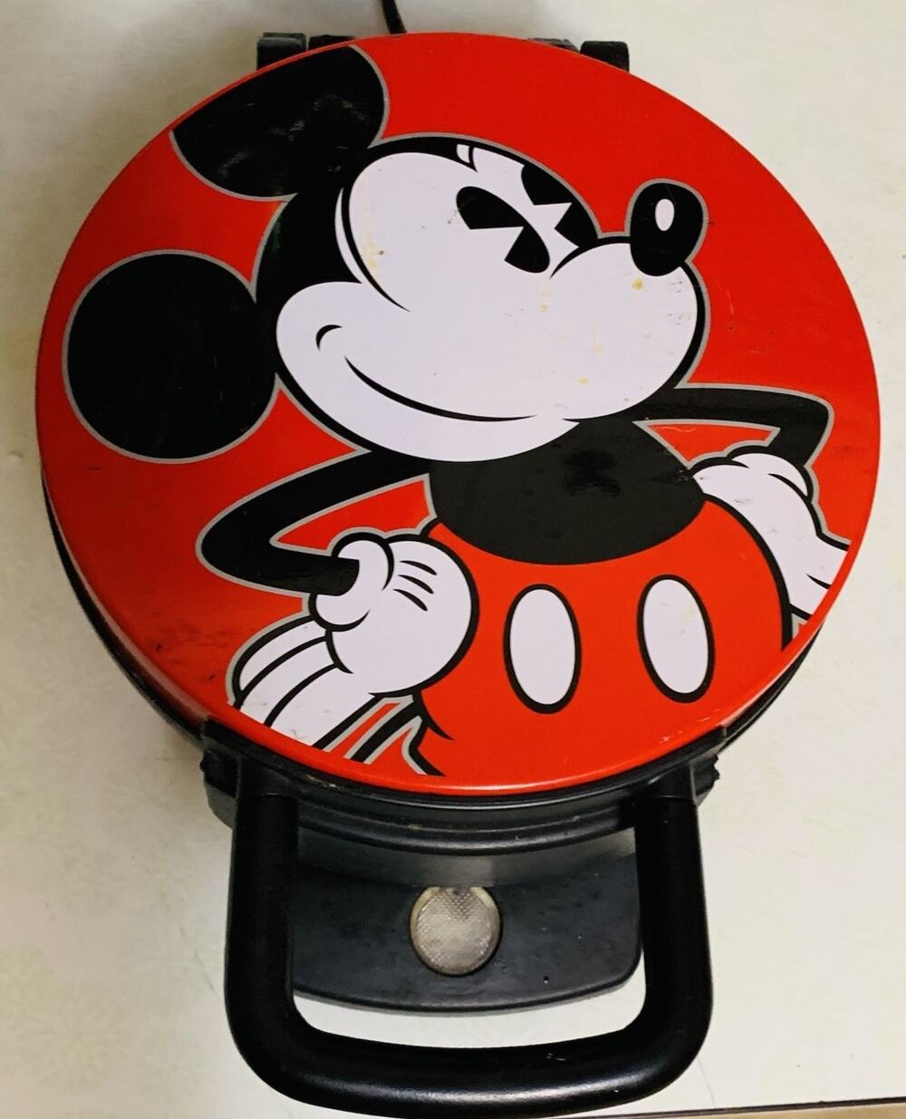 Disney Mickey Mouse Electric Pancake Waffle Maker Non-Stick DCM12